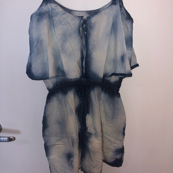 Washed up jean onepiece - Picture 2 of 2